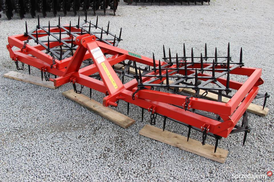 Brona brony ciężkie zębate polowe nowe promocja kujawsko-pomorskie Rogóźno