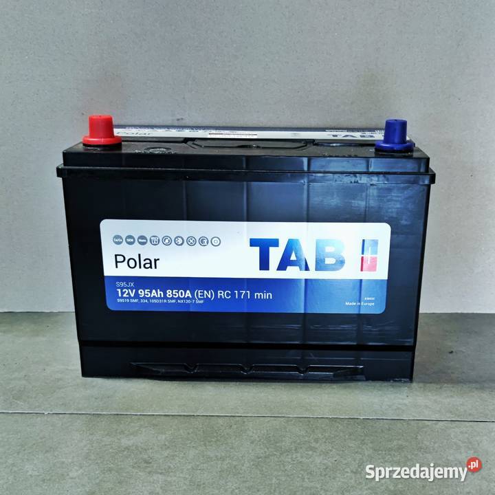 Akumulator TAB POLAR S 95Ah 850A JAPAN Lewy Plus Gdańsk