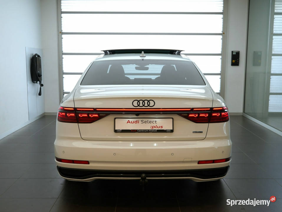 Audi A8 55TFSI e Quattro BOAdvance Panorama ACC 4/5 Kielce