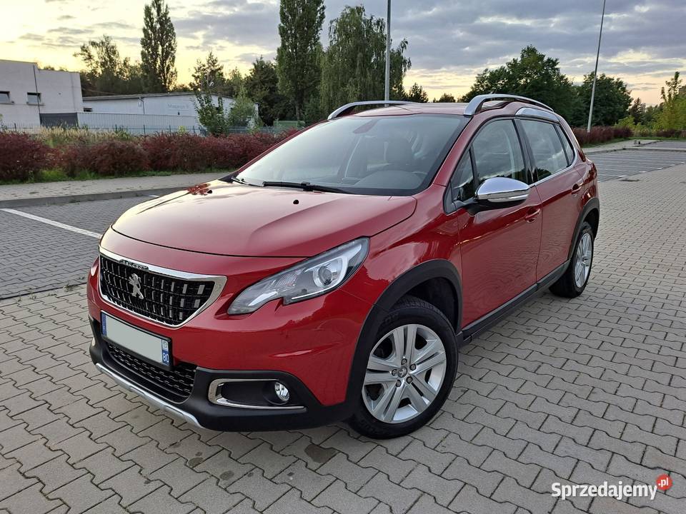 Peugeot 2008 I Lift Automat 12 PureTech tempomat wielkopolskie Koziegłowy
