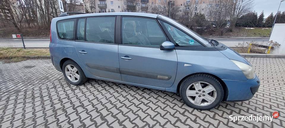 Renault Grand Espace 2003 20 Turbo 163 LPG nieuszkodzony Kraków