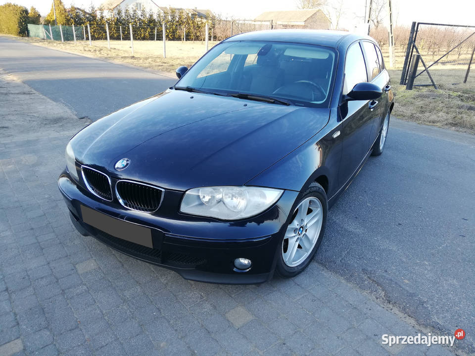 BMW 118d M47 20diesel 122 5drzwi klima tempomat 1995cm3 Sompolno
