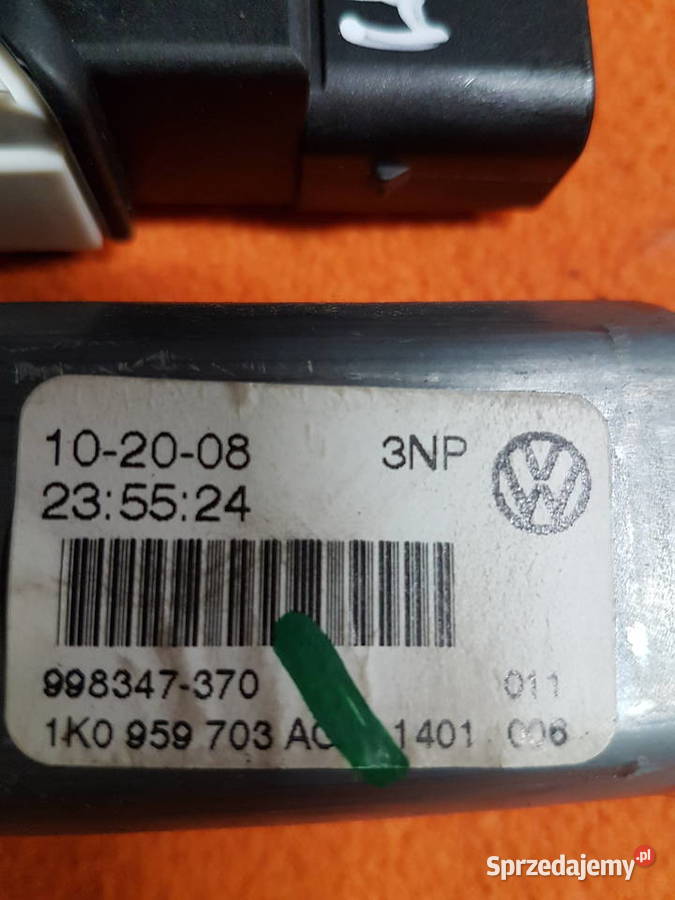 VW GOLF V KOMBI SILNICZEK PODNOSZENIA SZYBY TYL Mechanizmy opuszczania szyb