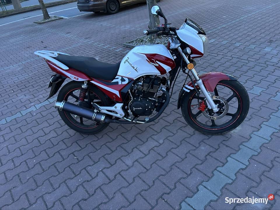 Motocykl Junak 122 RS 125 3 kat B śląskie Kobiór