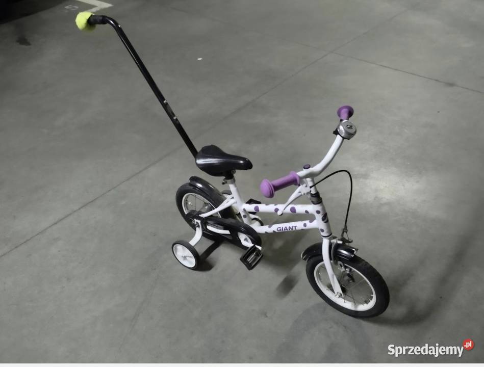 Rowerek rower Giant koła 12 plus boczne kółka Gdańsk