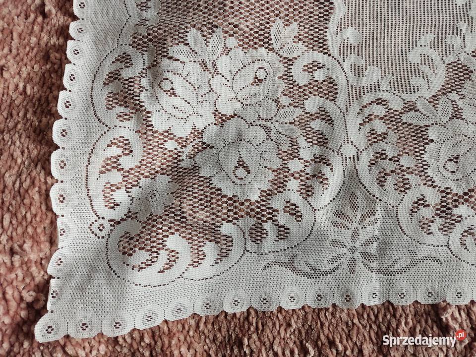Serwetka obrus biały 116x62 Głuchołazy sprzedam