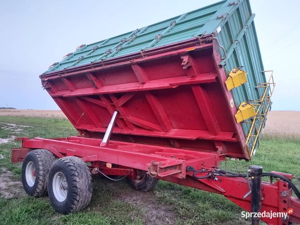 Przyczepa wywrotka tandem Praestbro T 105 prod kujawsko-pomorskie Jabłonowo Pomorskie
