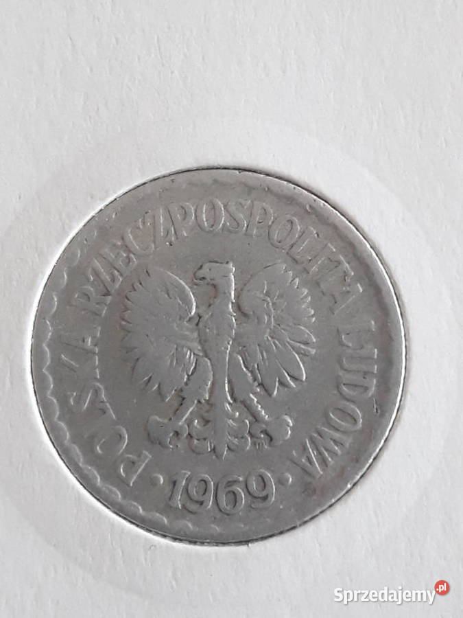 1 złoty 1969 r Rzadkość Konin