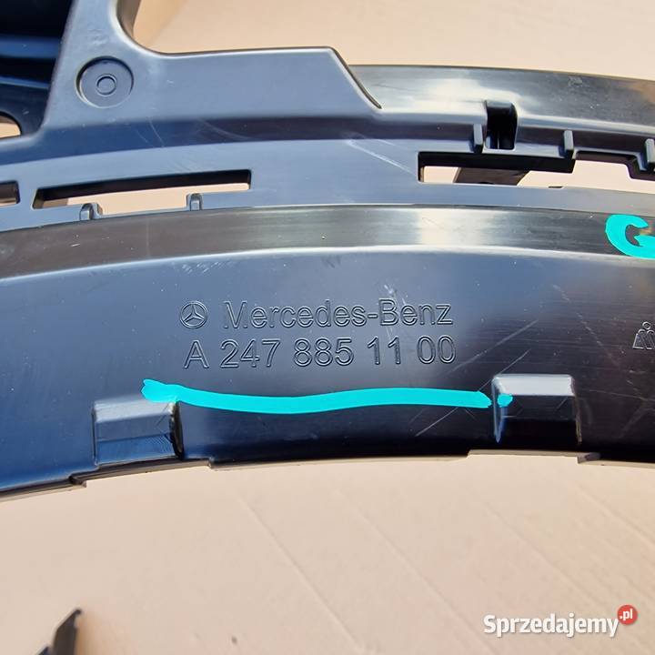 MERCEDES GLA W247 A247 ŚLIZG ZDERZAKA LEWY