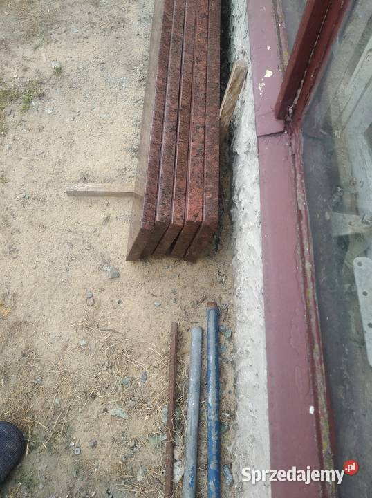 Parapet zewnętrzny granitowy Łagiewniki