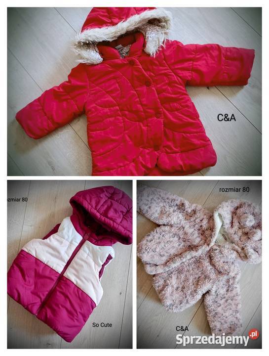 Zestaw zimowy dziewczynki rozmiar 80 Nysa