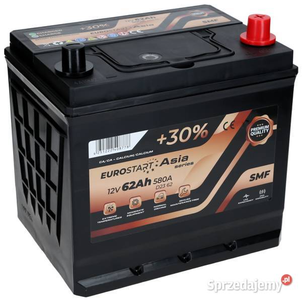 Akumulator Eurostart 12V 62Ah 580A P ECA62P dolnośląskie