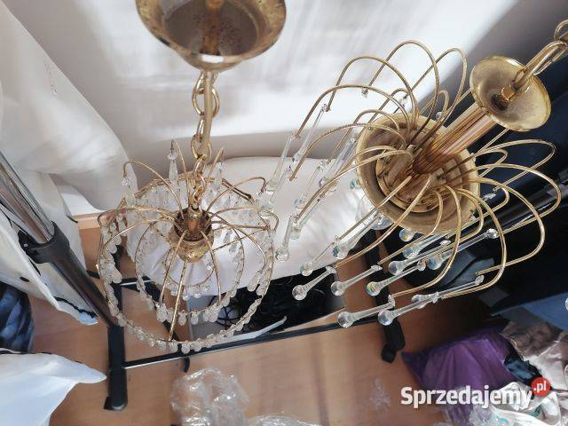 Zyrandol włoski art deco lata 70 te małopolskie Tarnów sprzedam