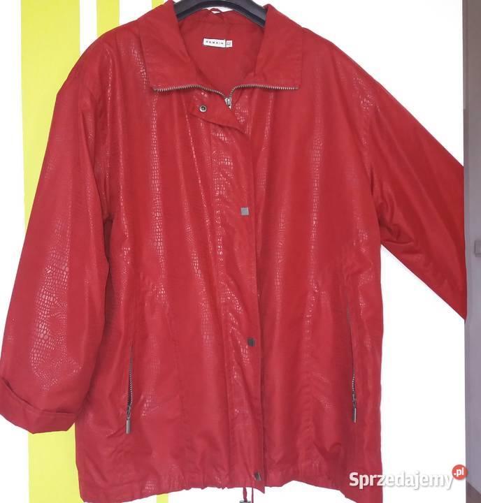 XL Ciemnoczerwona przejściowa kurtka Remain Gliwice