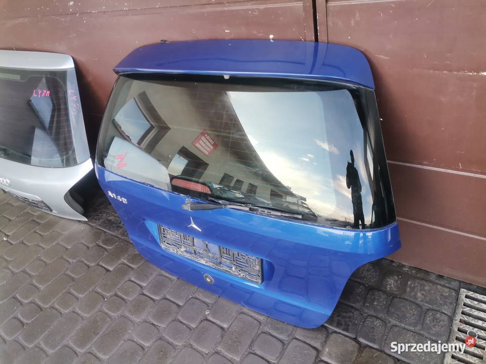 KLAPA TYLNA BAGAŻNIKA MERCEDES AKLASA W168 KOLOR sprzedam
