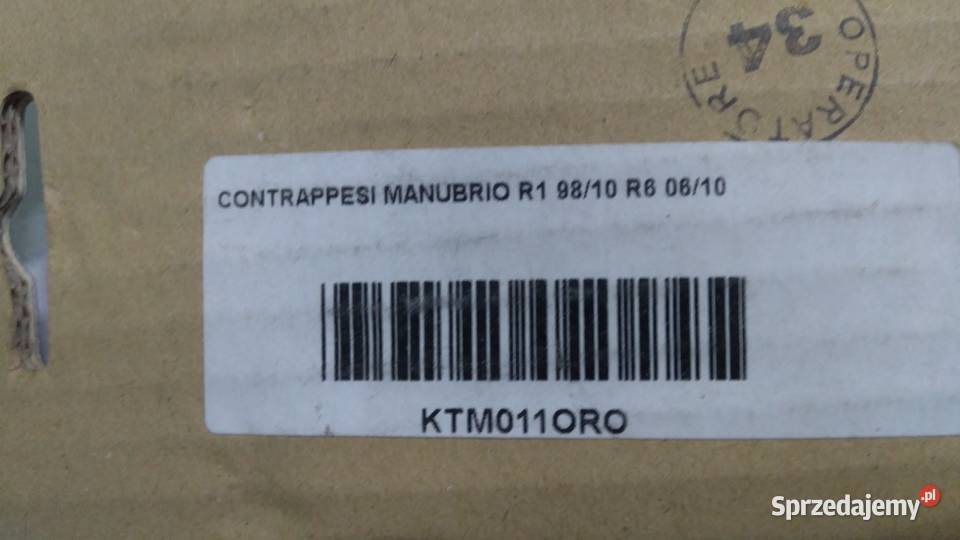 Końcówki ciężarki kierownicy Lightech Yamaha YZF Końcówki i ciężarki kierownicy Bielsk Podlaski sprzedam