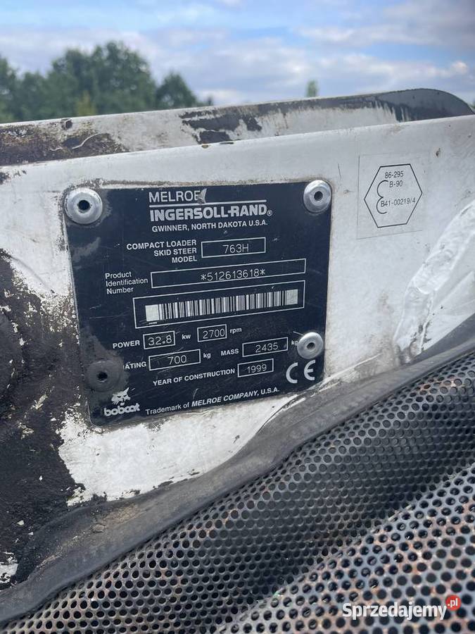 Bobcat 763H miniładowarka z koparką Pozostałe mazowieckie Radom
