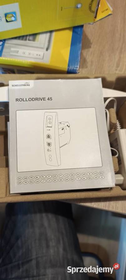 Schellenberg elektryczny zwijacz do rolet biały Sosnowiec