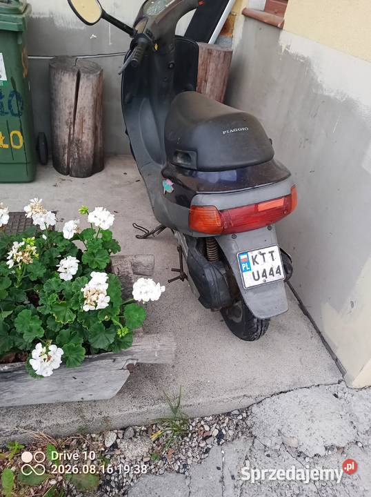 Skuter Piaggio 50 zarejestrowany 8500km
