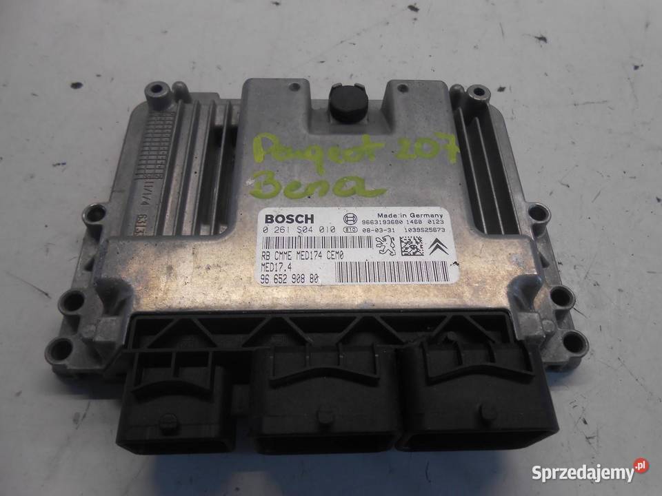 KOMPUTER SILNIKA PEUGEOT 207 9665290880 wielkopolskie