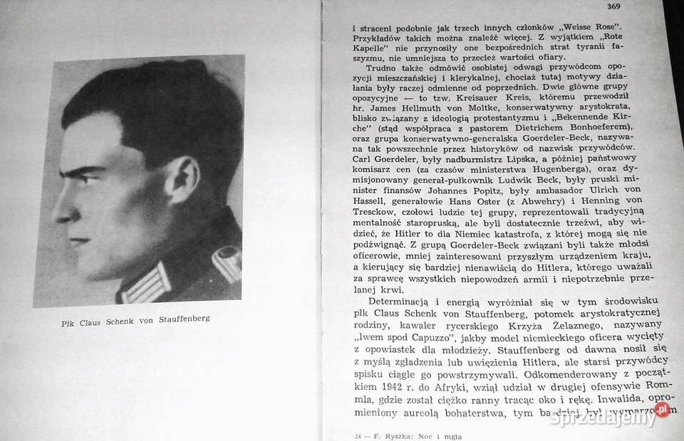 Noc i mgła Niemcy w okresie hitlerowskim Rok wydania 1966 lubelskie Chełm