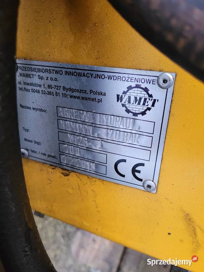 Agregat hydrauliczny AH26 WAMET Orle