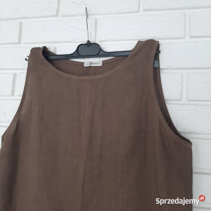 Sukienka lniana długa Chorzów