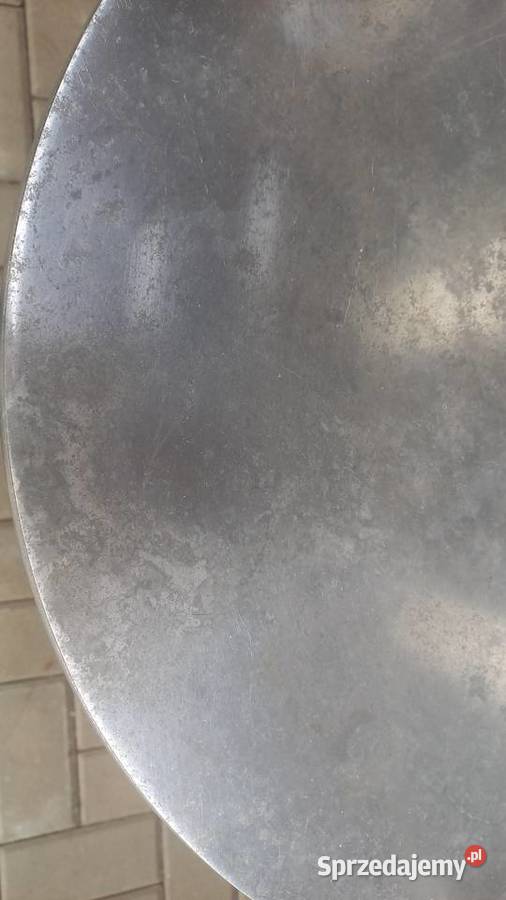 Stolik kawowy stylowy aluminiowy niklowany sprzedam