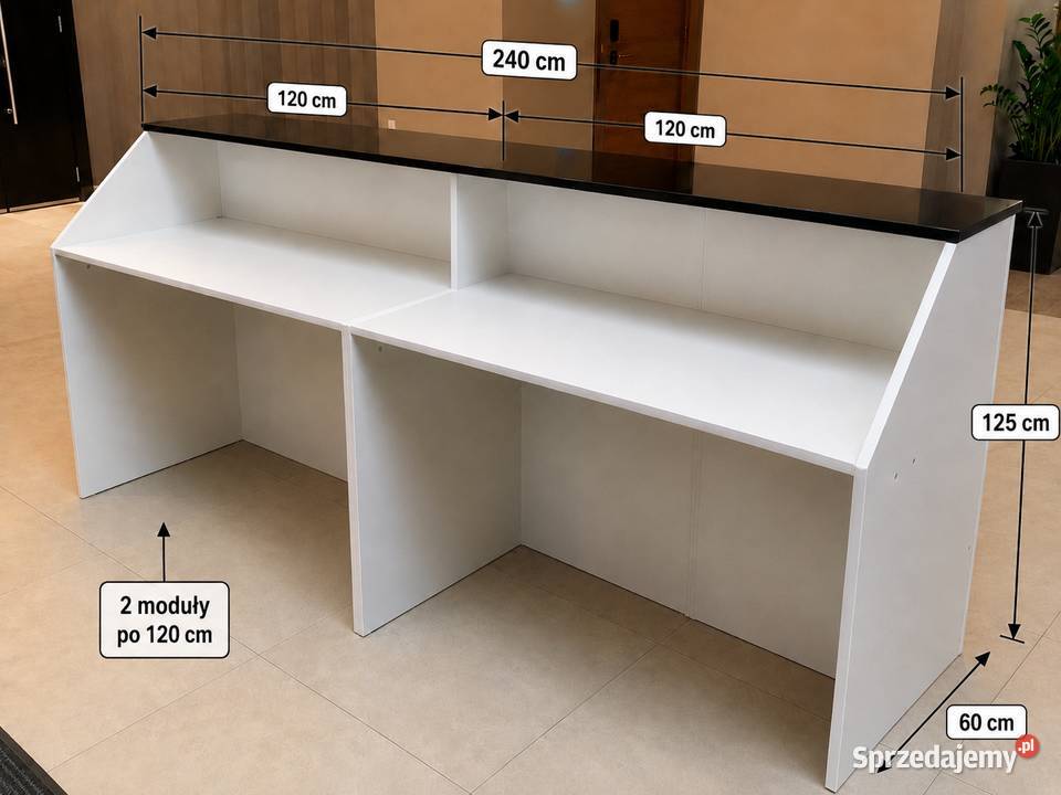 Bar mobilny 240 lada barowa recepcja stoisko Warszawa
