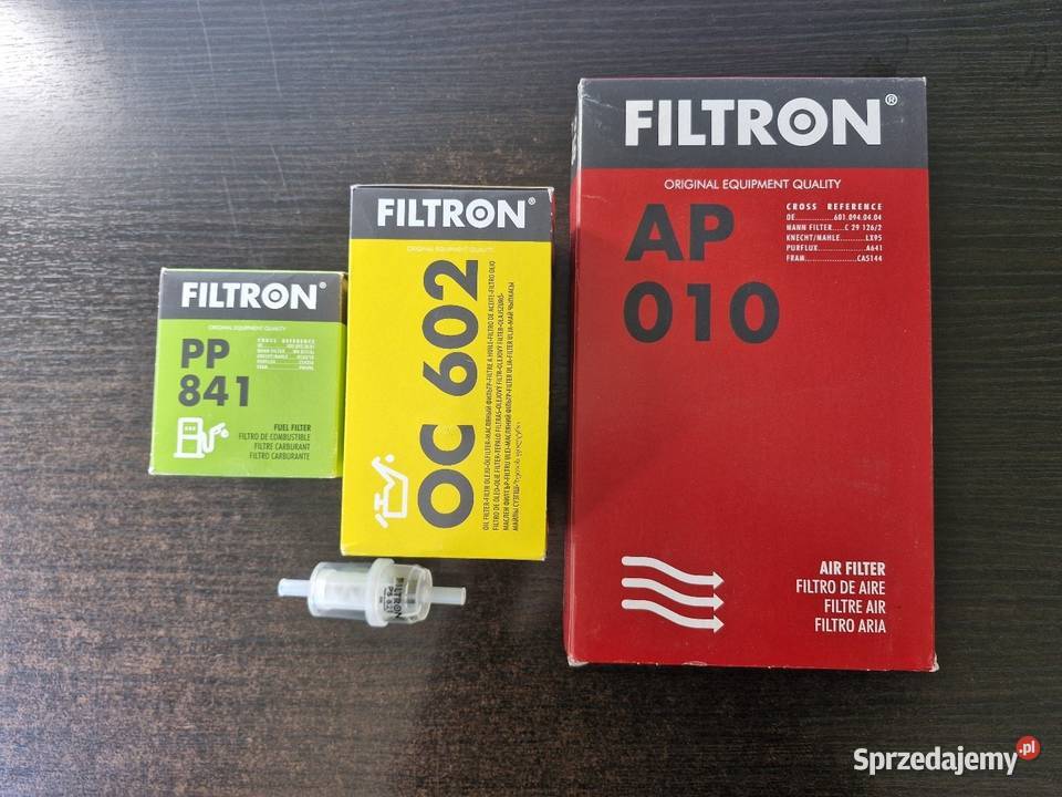 Mercedes 124 201 190 Zestaw filtrów OM601 Zestawy filtrów Gdańsk
