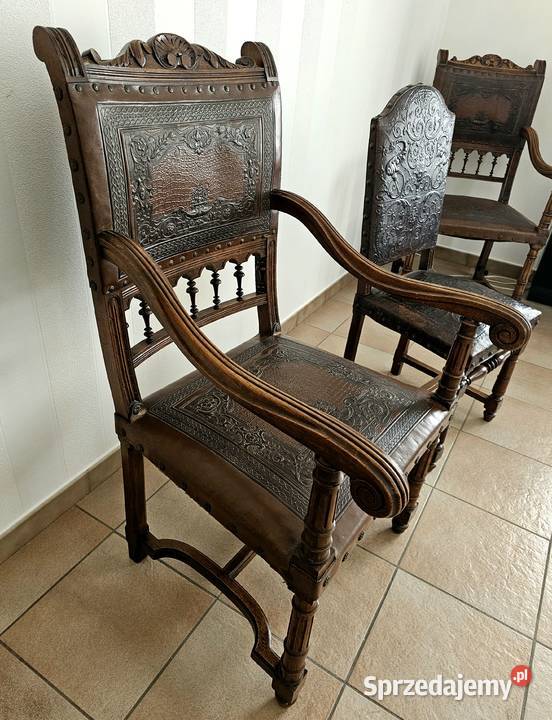 Francuski fotel do biurka fotelik kurdyban 2 Wałbrzych