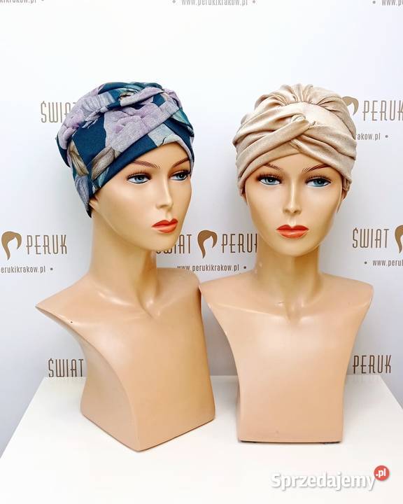 Ciepłe turbany z podszewką Pińczów sprzedam