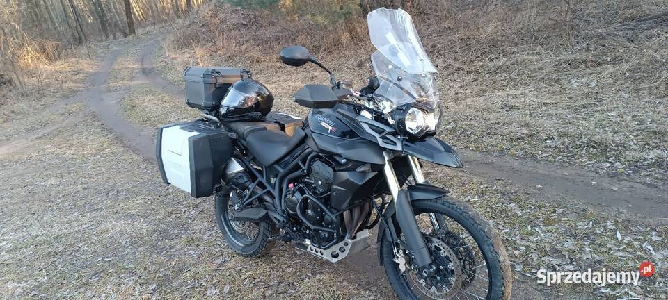 Triumf Tiger 800xc czterosuwowy Pobiedziska