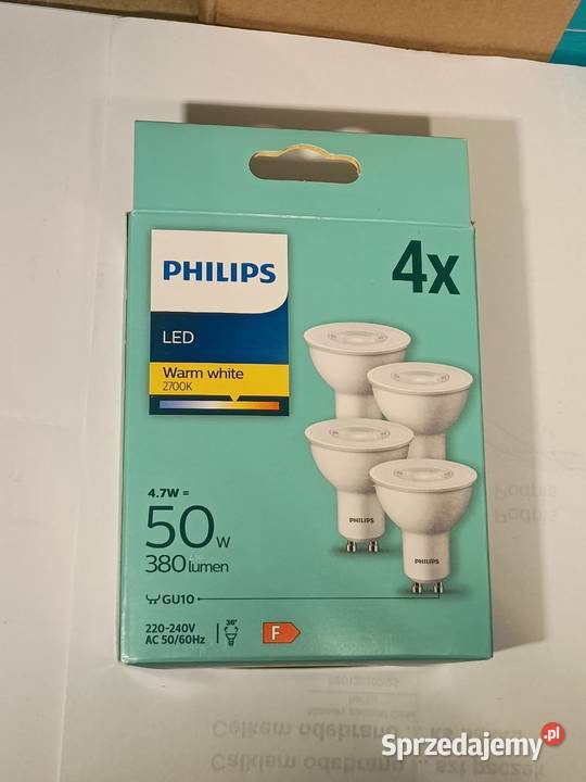 Żarówki halogeny LED PHILIPS GU10 47W 50W Sosnowiec