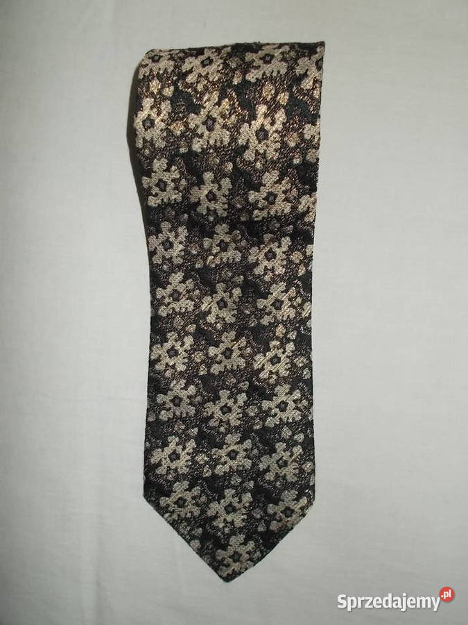 Krawat MONTIwłoski100 jedwab Dla mężczyzn wielkopolskie sprzedam