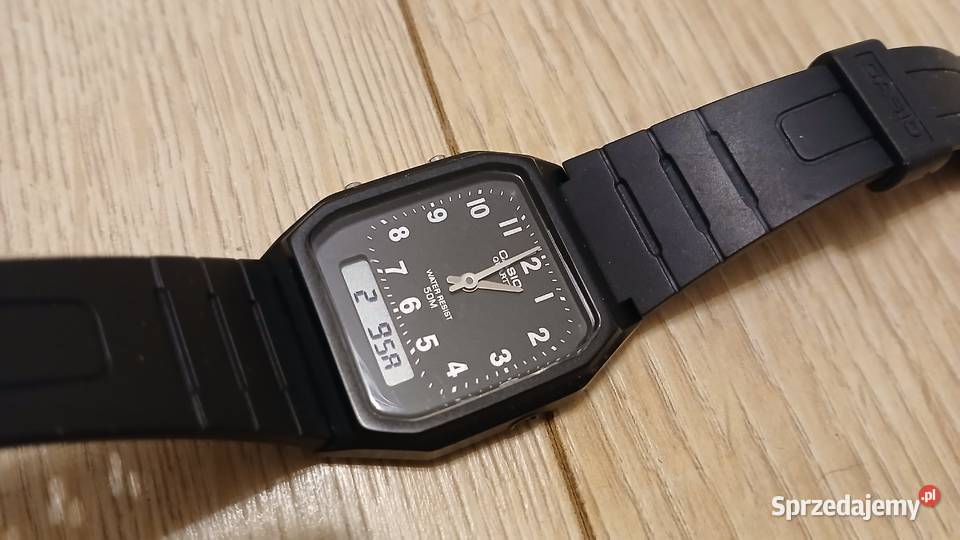 ZEGAREK CASIO ANADIGI NOWY MAŁO NOSZONY Bielsko-Biała