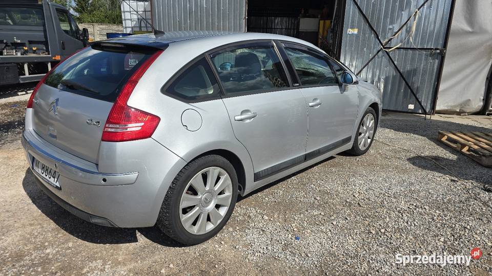 Citroen c4 wersja exlusive benzyna gaz 20 komputer pokładowy mazowieckie Siedlce sprzedam