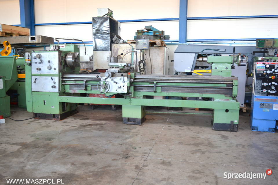 Tokarka uniwersalna TUR 630 M x 2500 mm FAT Głowno