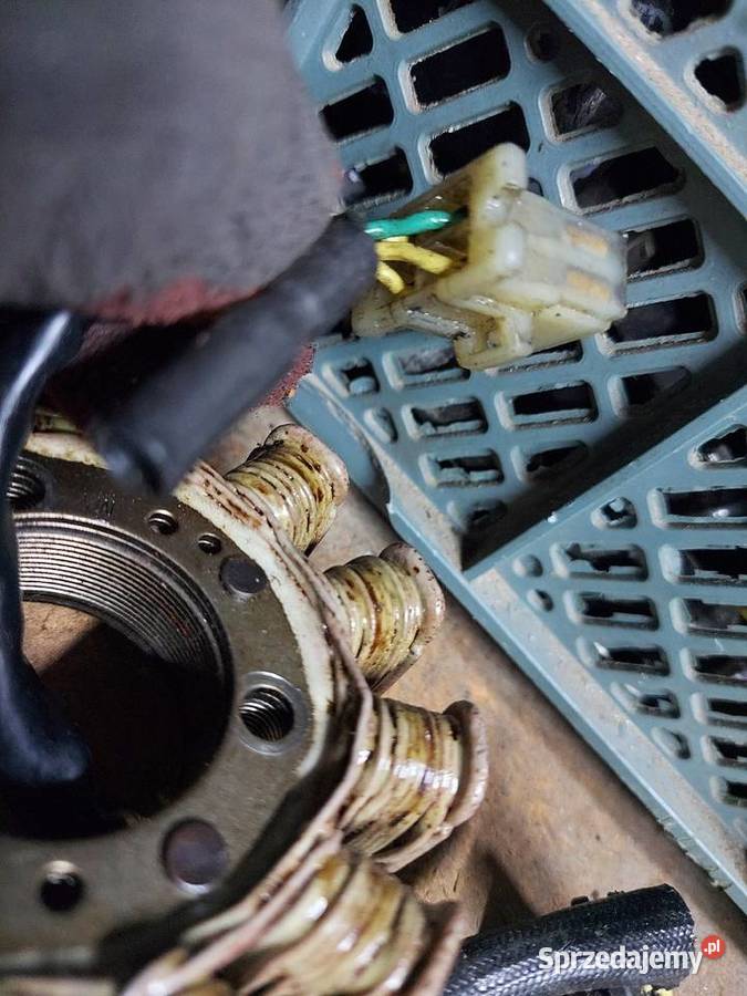 Honda NSR 125 jc20 iskrownik stojan alternator dolnośląskie Jelenia Góra