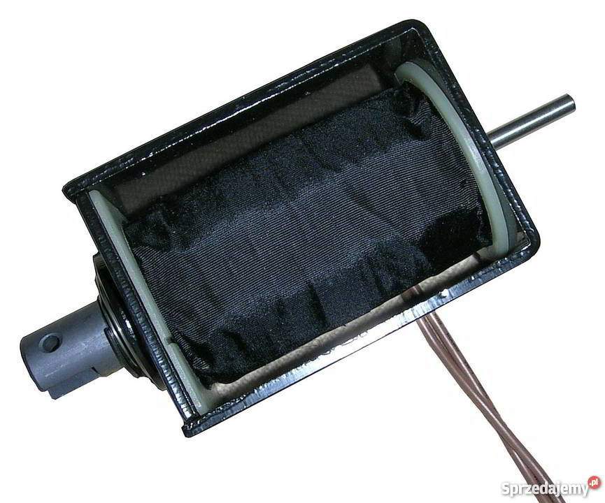 Elektromagnes pchający 24V solenoid do 85N Części i akcesoria Wyszków
