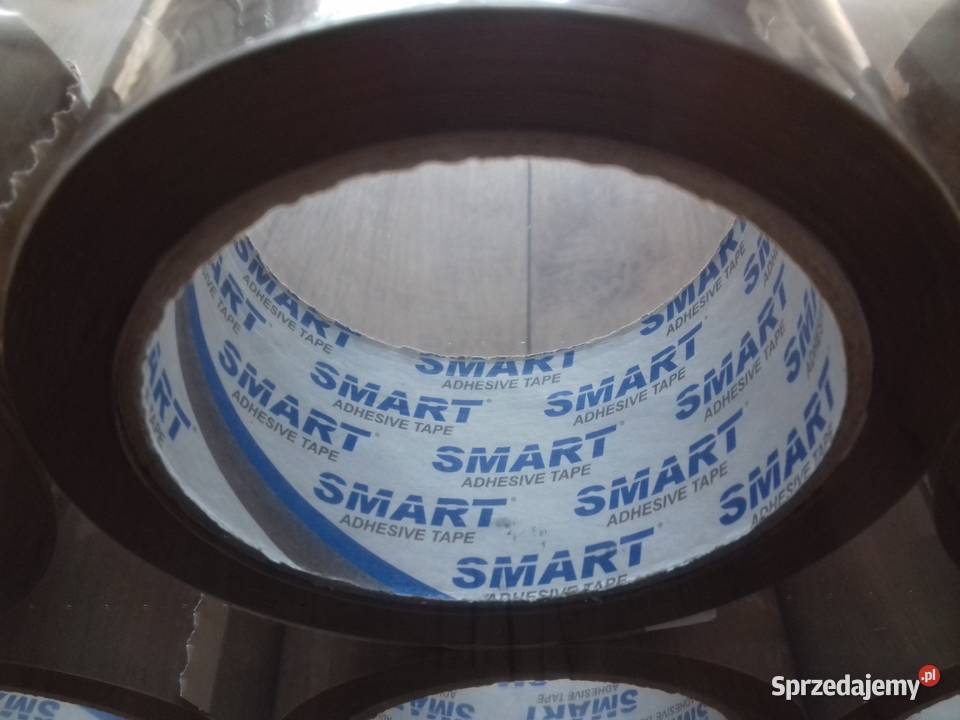 6x Taśmy pakowe przylepne Smart brązowa 48mmx91m Bydgoszcz