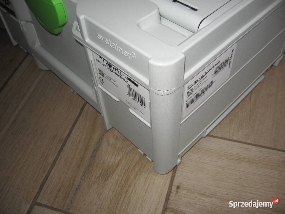Systainer Festool 187 z w wkładem lekko Sosnowiec