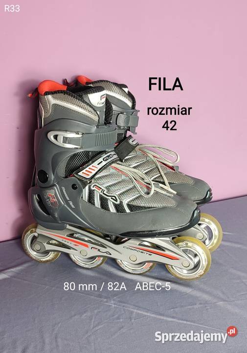 Rolki FILA z wyściółką Coolmax rozmiar EU 42 MP Jasień
