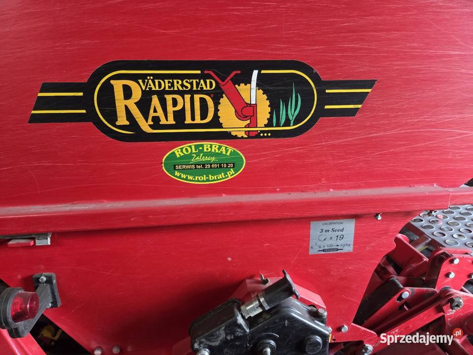Siewnik vaderstad Rapid 300s Gołymin-Ośrodek