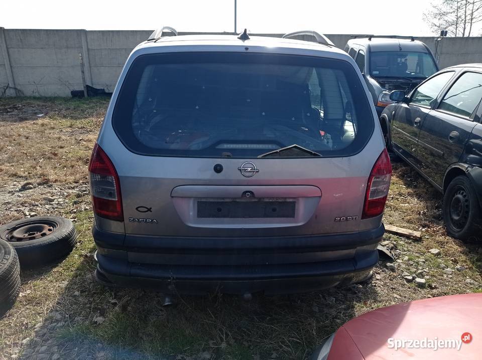 Opel Zafira 20 DTI 74 kW 2002 r dawca części Szklarka Myślniewska