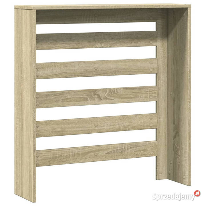 Osłona na grzejnik dąb sonoma 78x20x82 WM852683 Pozostałe Pozostałe Warszawa