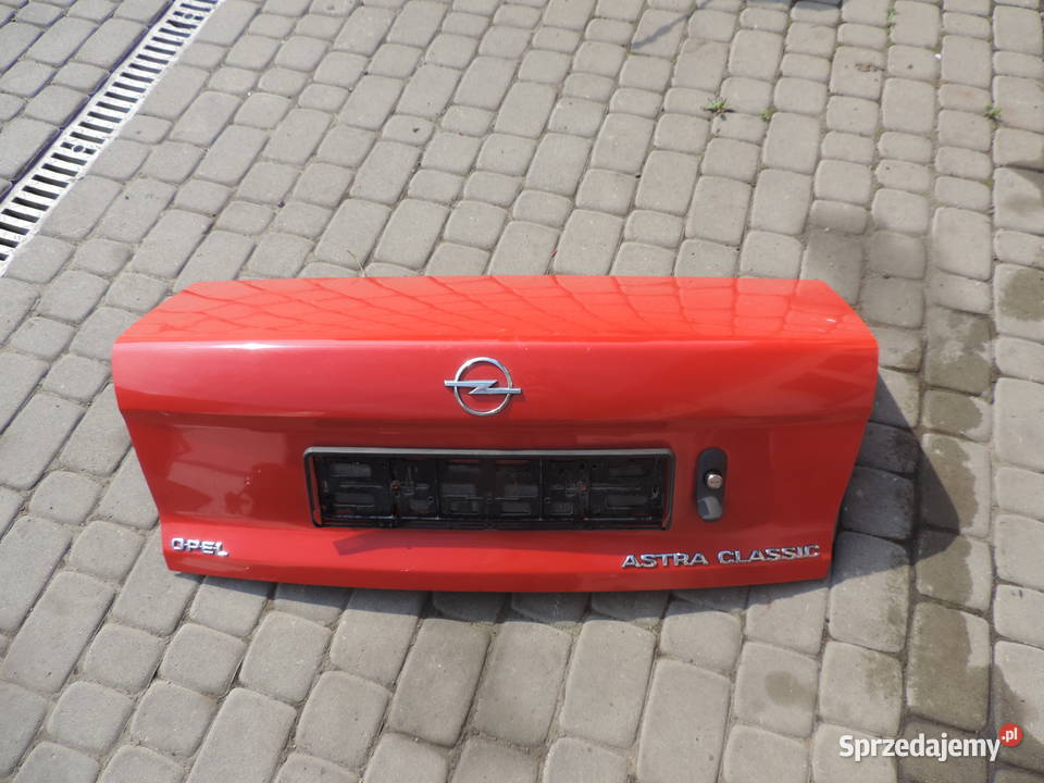 KLAPA TYŁ OPEL ASTRA F SEDAN Kolor Y547 małopolskie Nowy Sącz