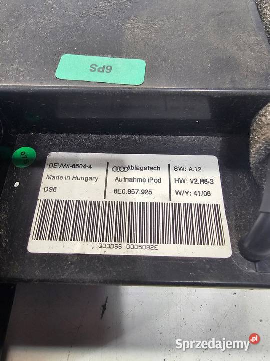INTERFACE MULTIMEDIALNY AUDI A4 B6 B7 A3 8P TT Części samochodowe śląskie Przystajń