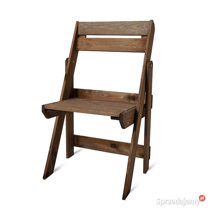 krzesło ogrodowe składane drewniane nowoczesne Elbląg