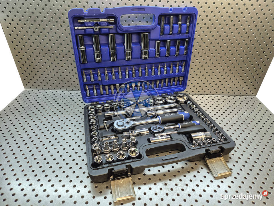 Zestaw kluczy nasadowych i torx 108elCrV klucze kujawsko-pomorskie Nowe
